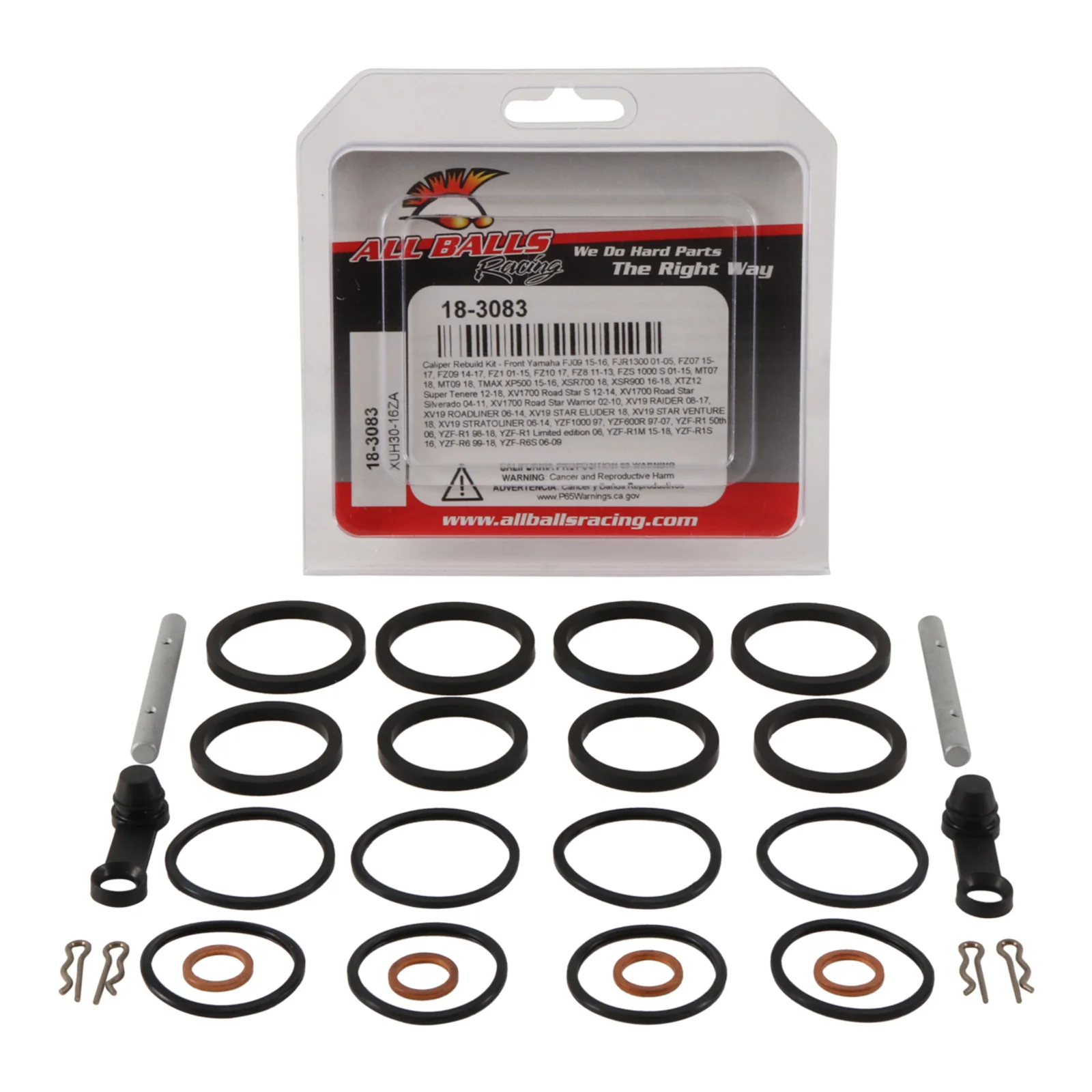 All Balls Racing Calliper Rebuild Kit (18-3083) - Image 3