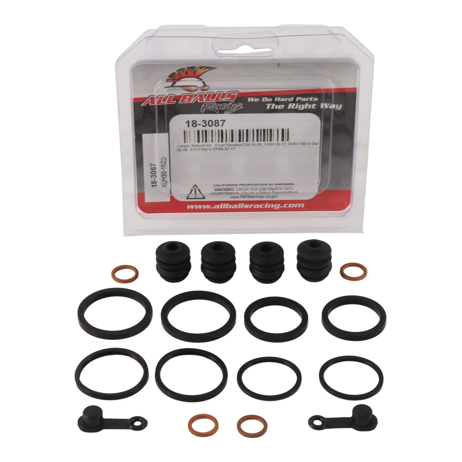 All Balls Racing Calliper Rebuild Kit (18-3087) - Image 3