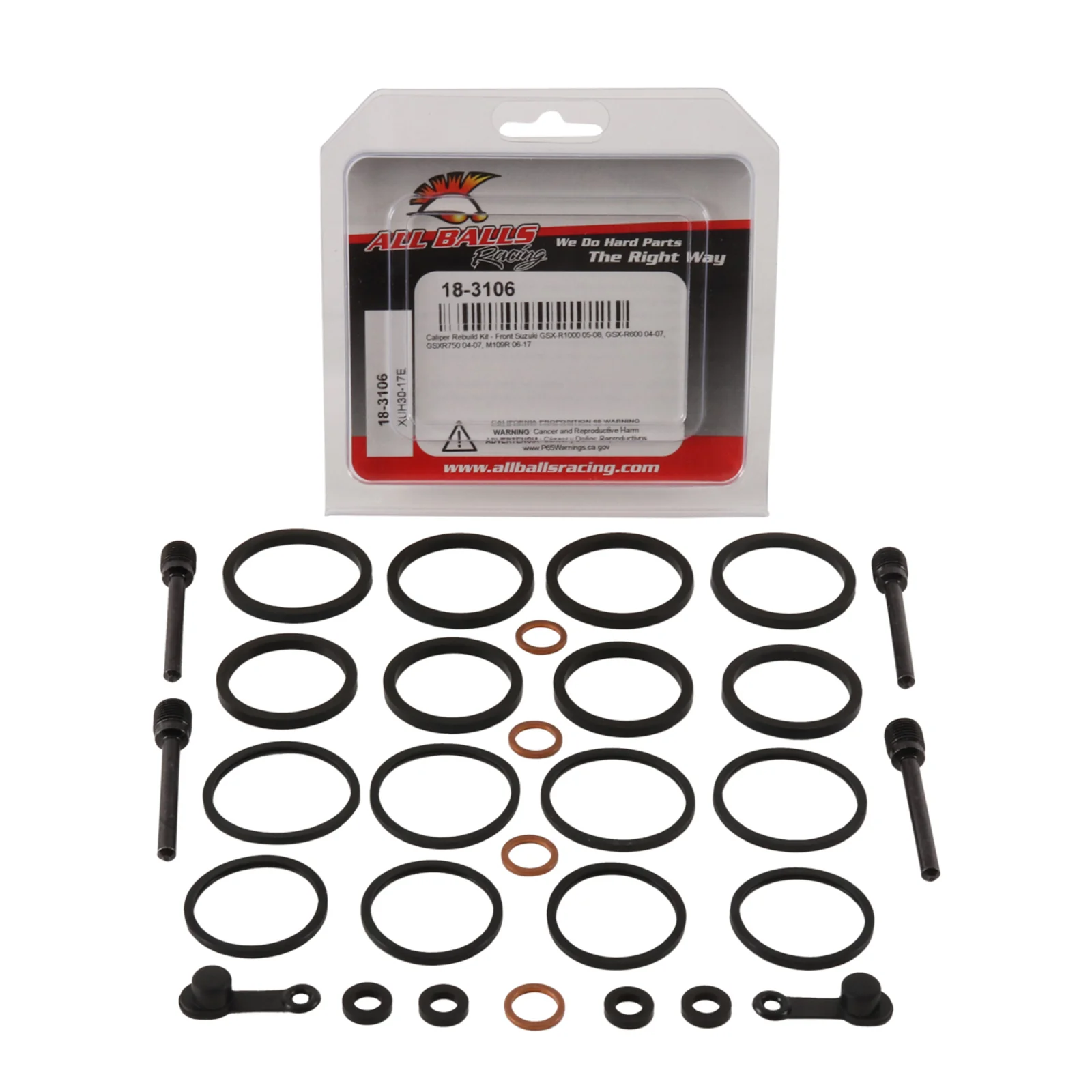 All Balls Racing Calliper Rebuild Kit (18-3106) - Image 3