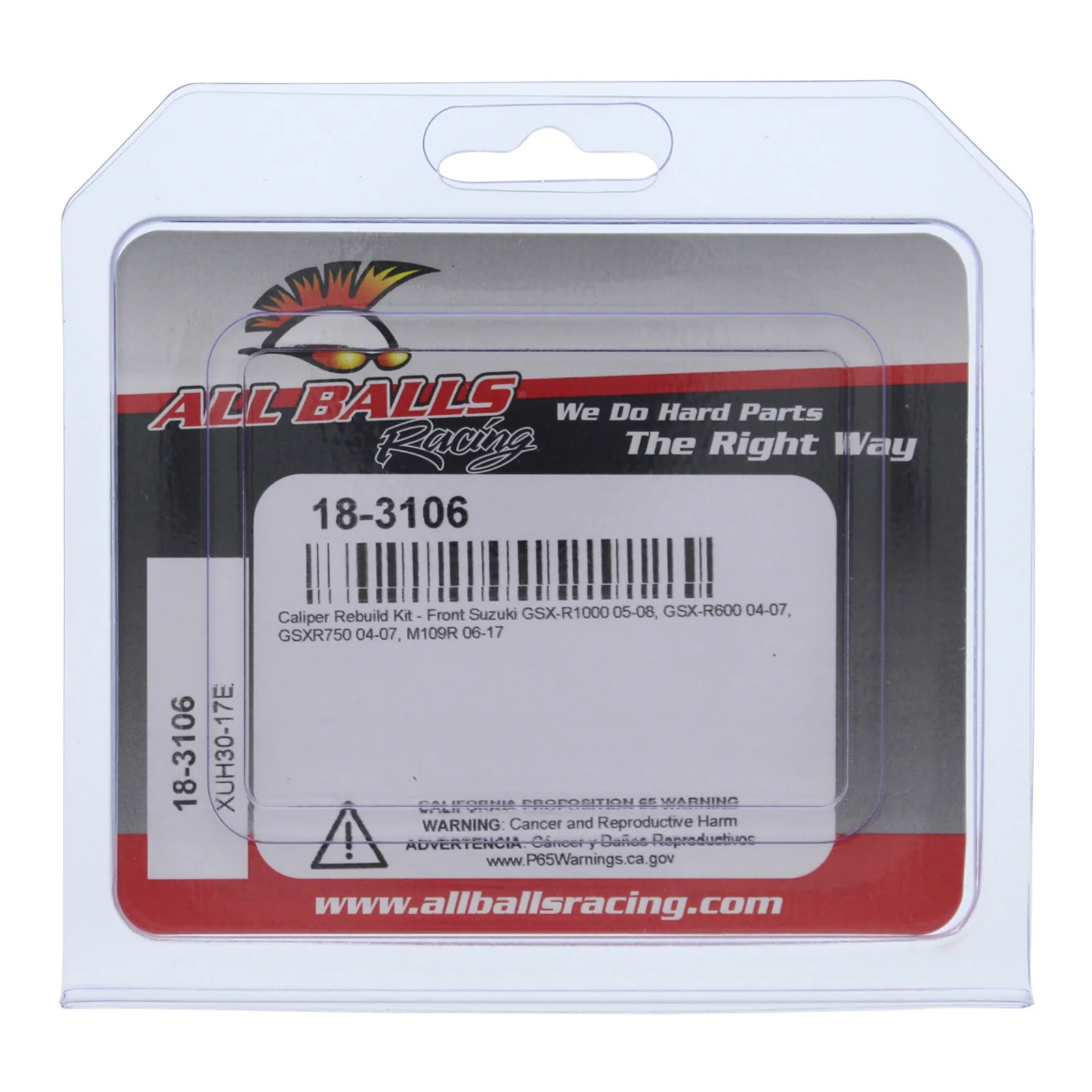 All Balls Racing Calliper Rebuild Kit (18-3106) - Image 4