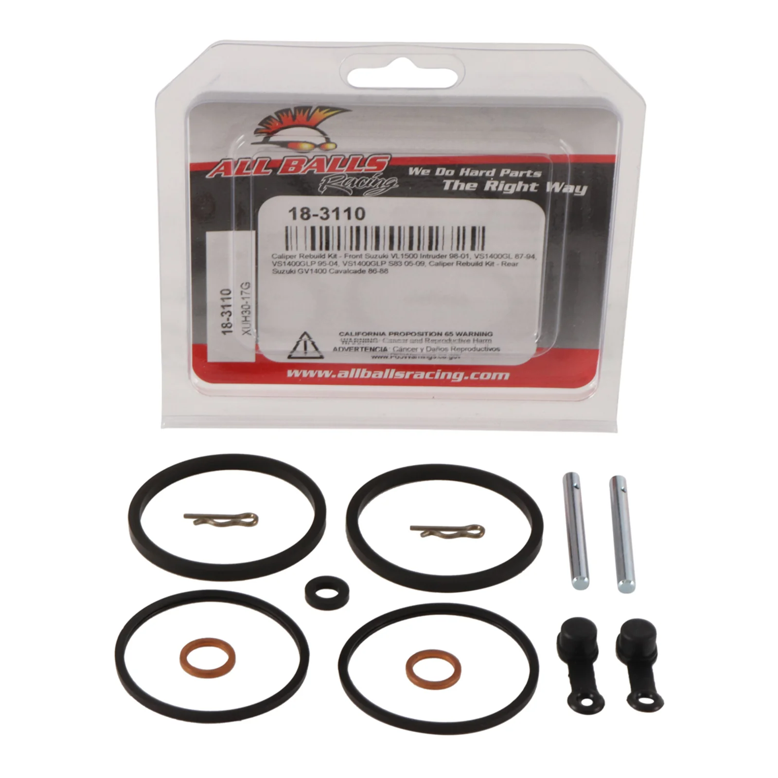 All Balls Racing Calliper Rebuild Kit (18-3110) - Image 3