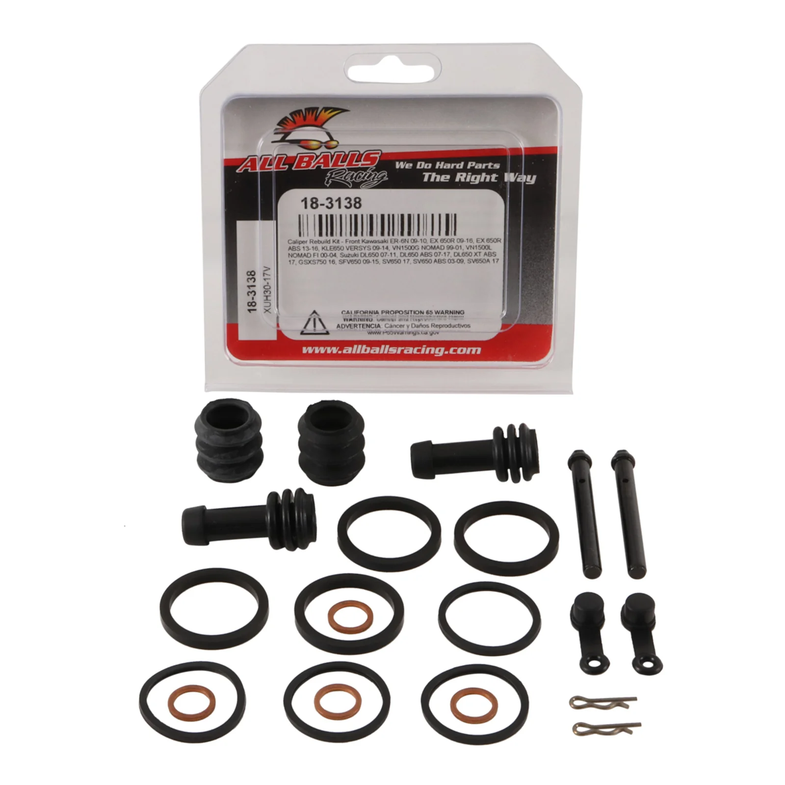All Balls Racing Calliper Rebuild Kit (18-3138) - Image 3