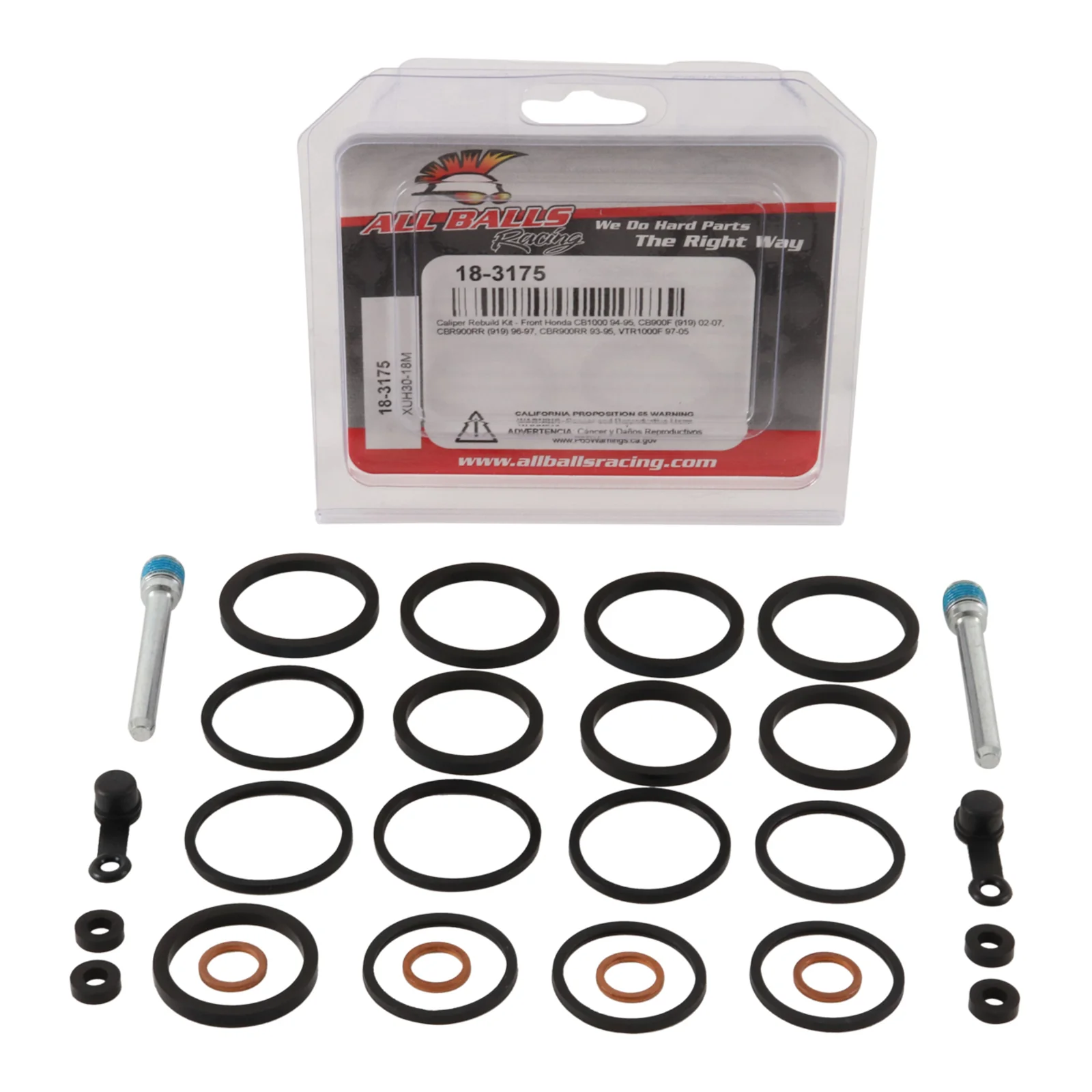 All Balls Racing Calliper Rebuild Kit (18-3175) - Image 3