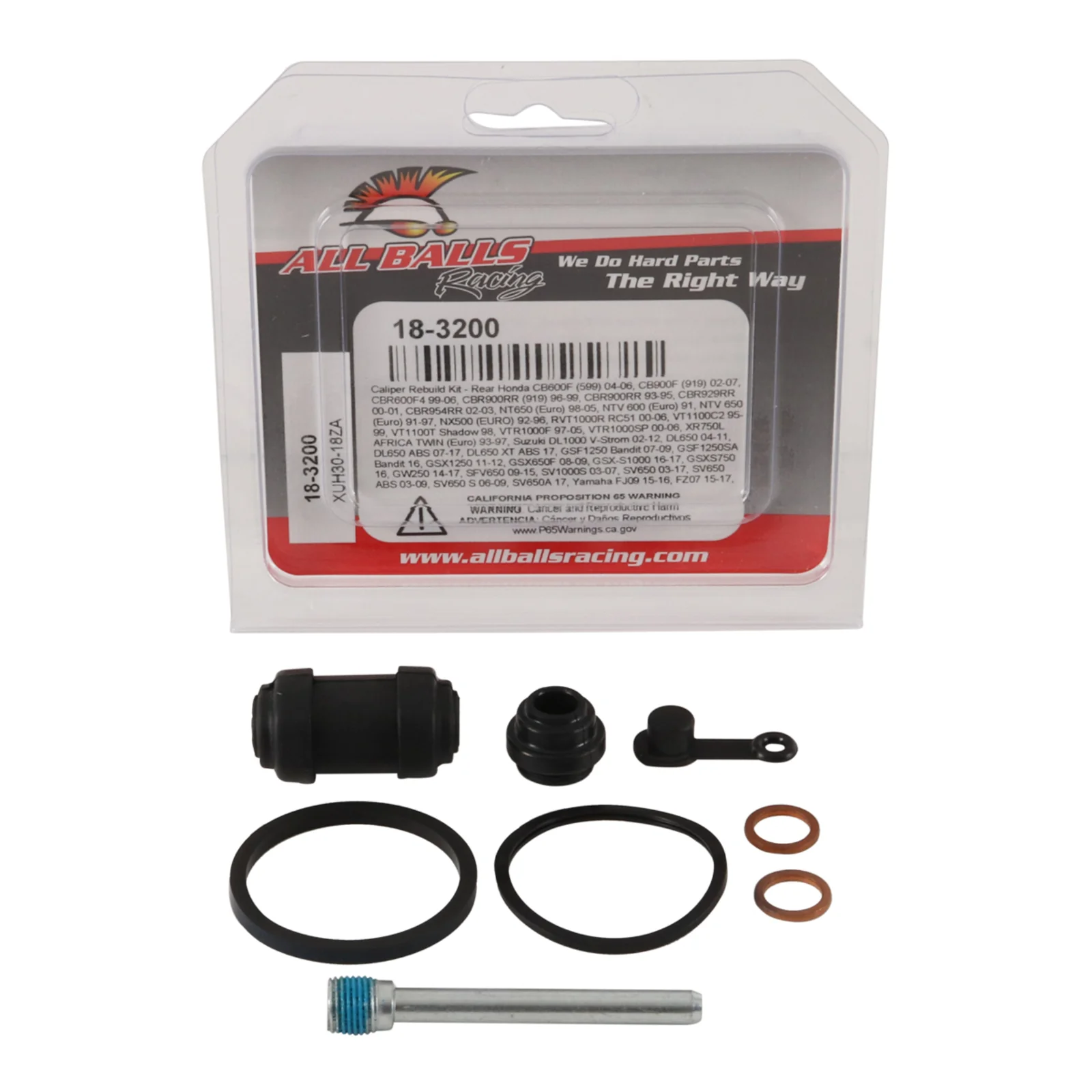 All Balls Racing Calliper Rebuild Kit (18-3200) - Image 3
