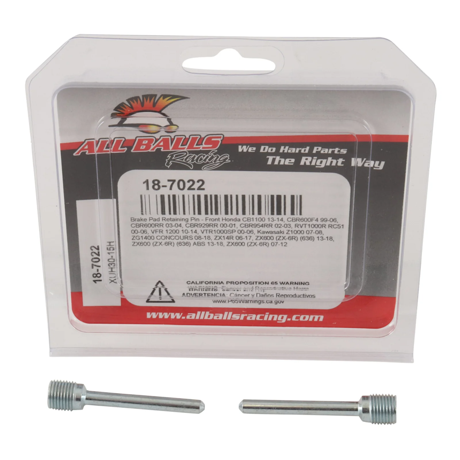 All Balls Racing Brake Pin Kit (18-7022) - Image 3