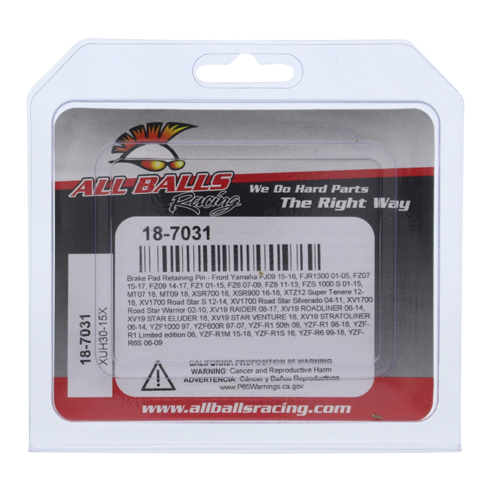 All Balls Racing Brake Pin Kit (18-7031) - Image 4