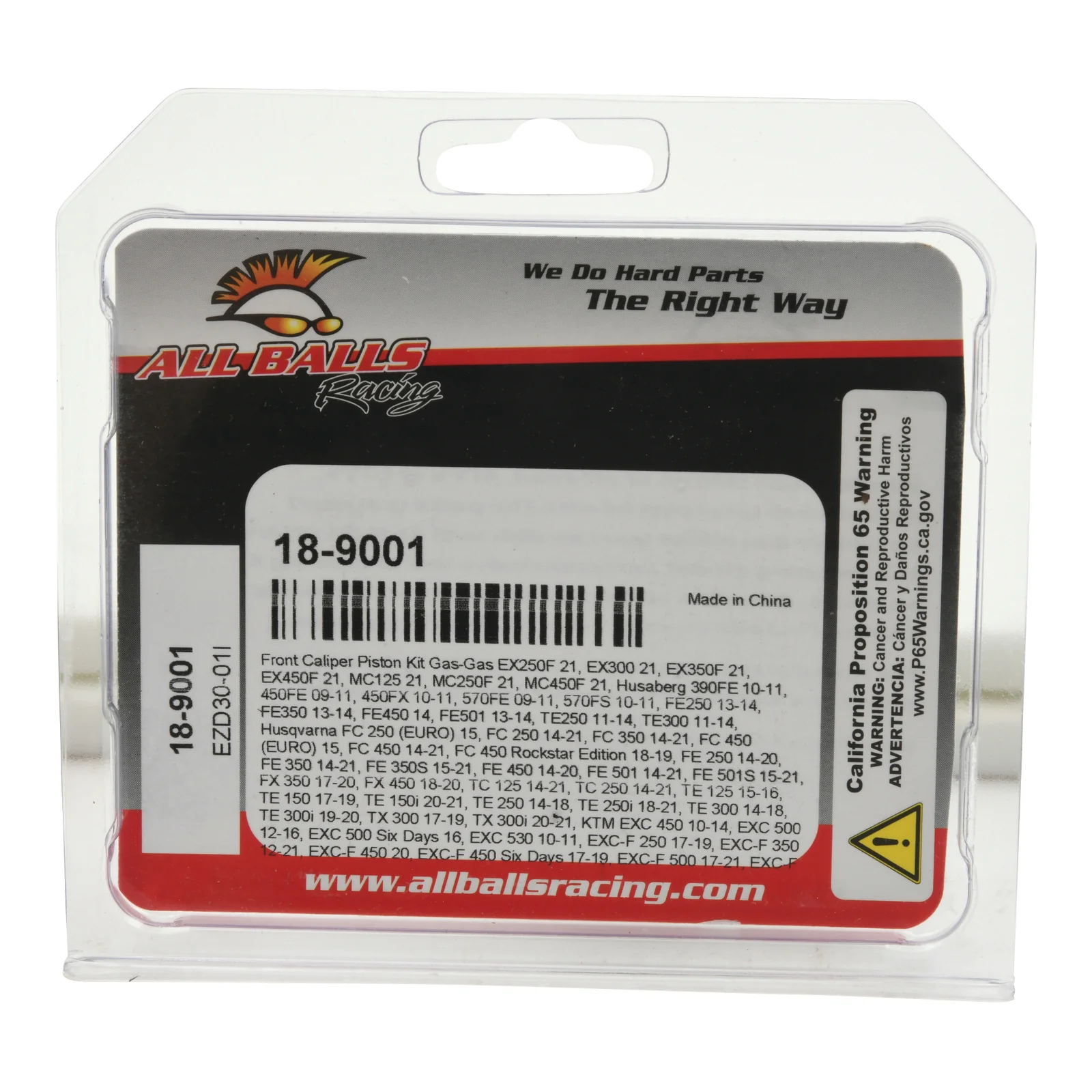 All Balls Racing Calliper Piston Kit (18-9001) - Image 3