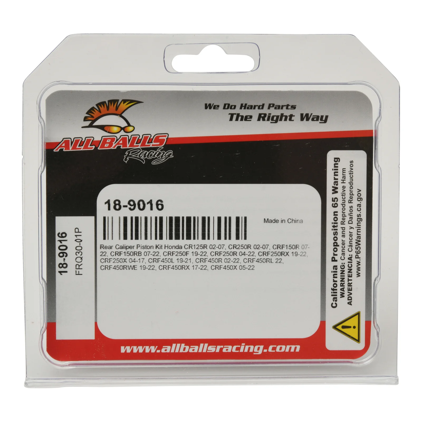 All Balls Racing Calliper Piston Kit (18-9016) - Image 4