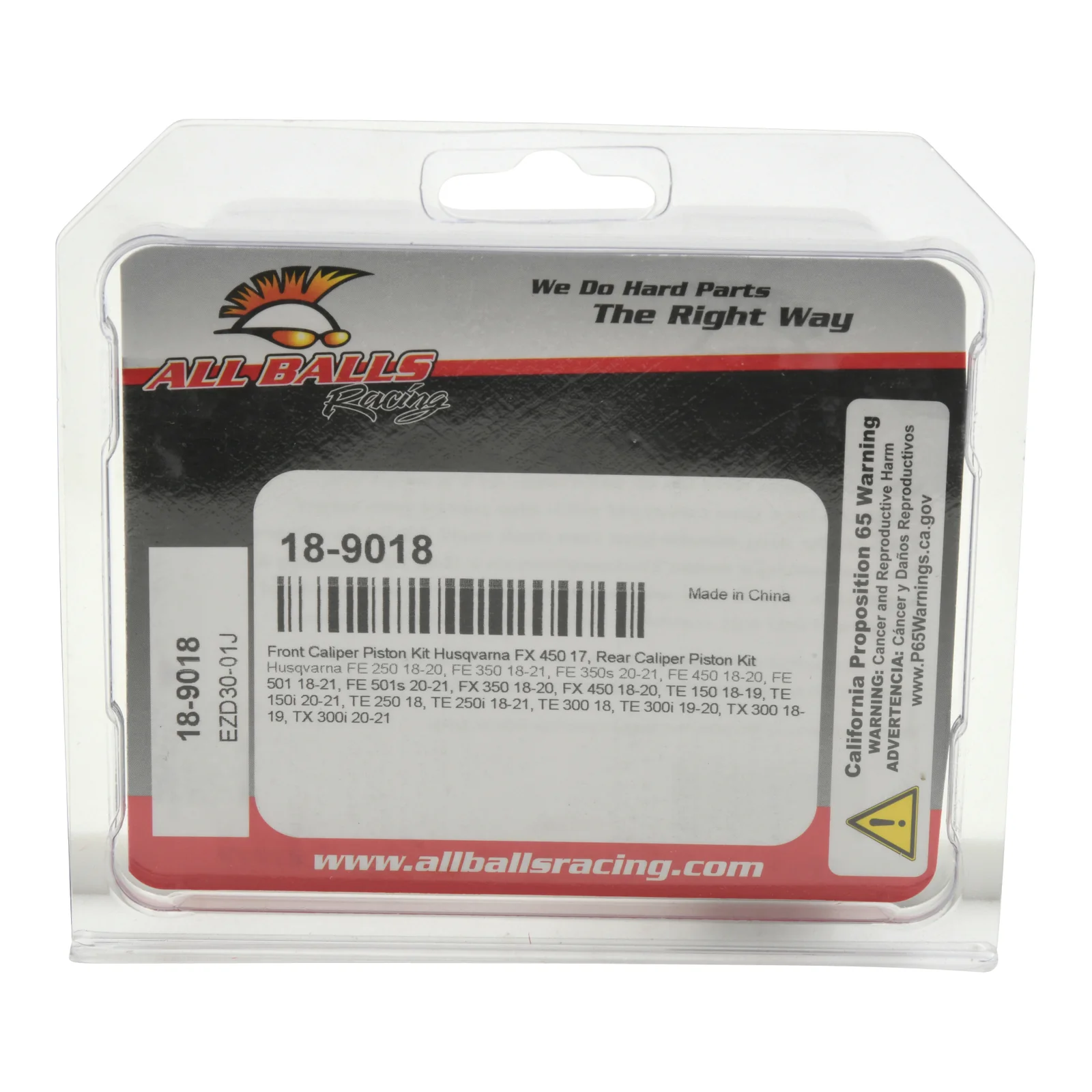 All Balls Racing Calliper Piston Kit (18-9018) - Image 3