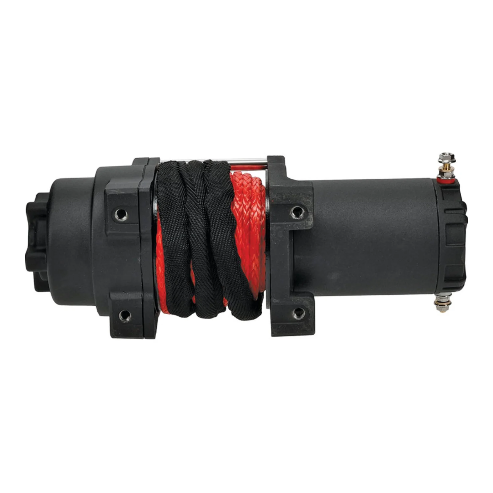 ALL BALLS 4 BOLT WINCH 4500LB with 33FT SYNTHETIC ROPE - Image 2