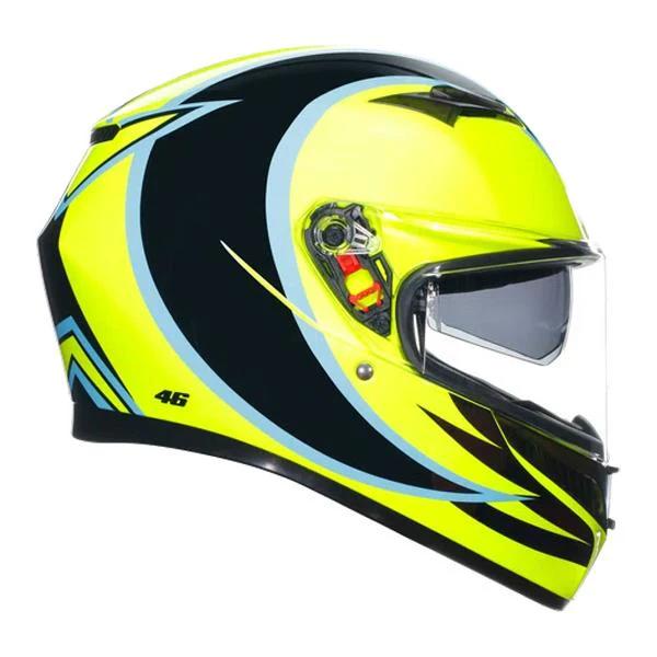 AGV Mens Motorcycle Full Face Road Helmet K3 Rossi Winter Test Phillip Island 2005 - Image 3