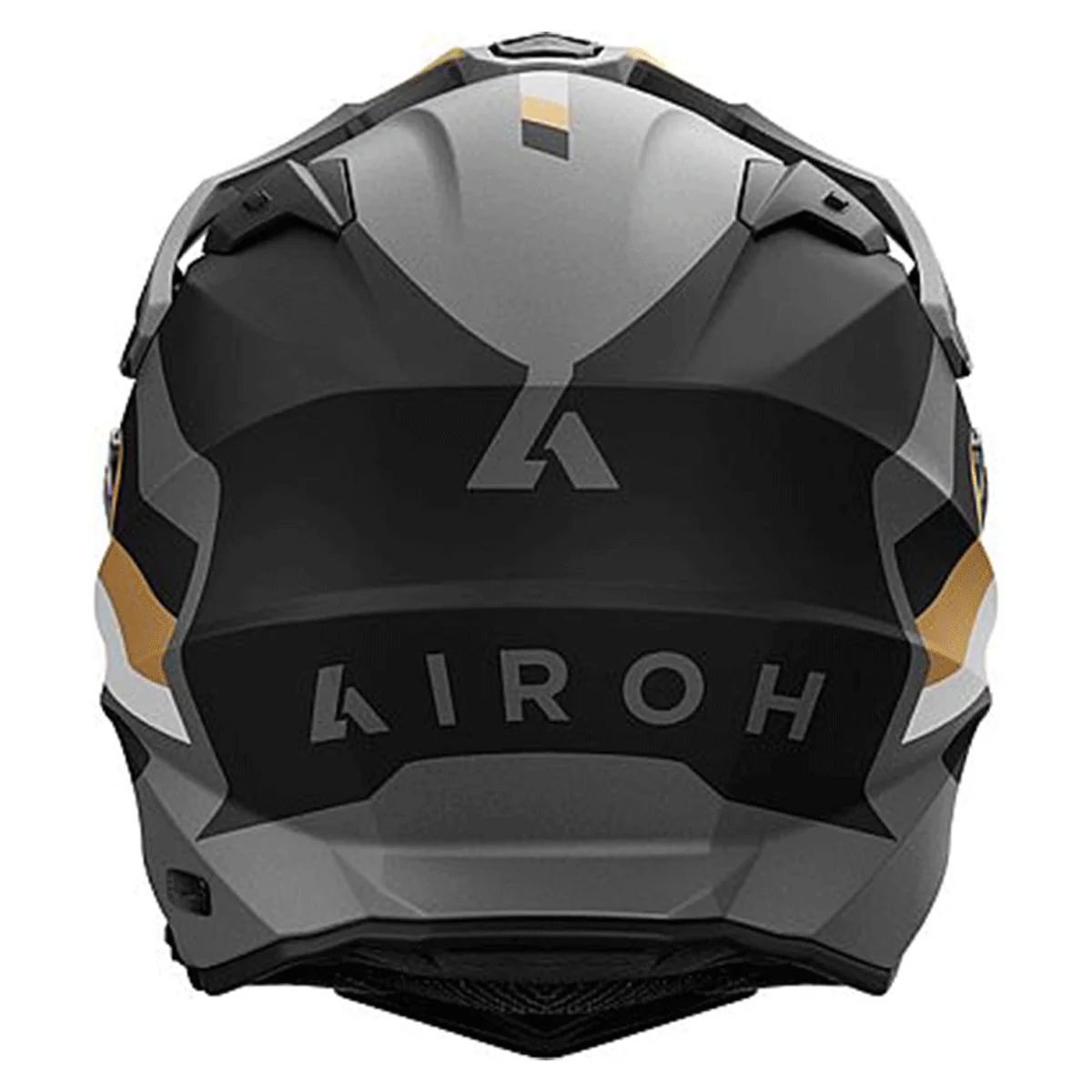 Airoh Adventure Motorcycle Helmet Commander 2 Doom Gold Matt - Image 3