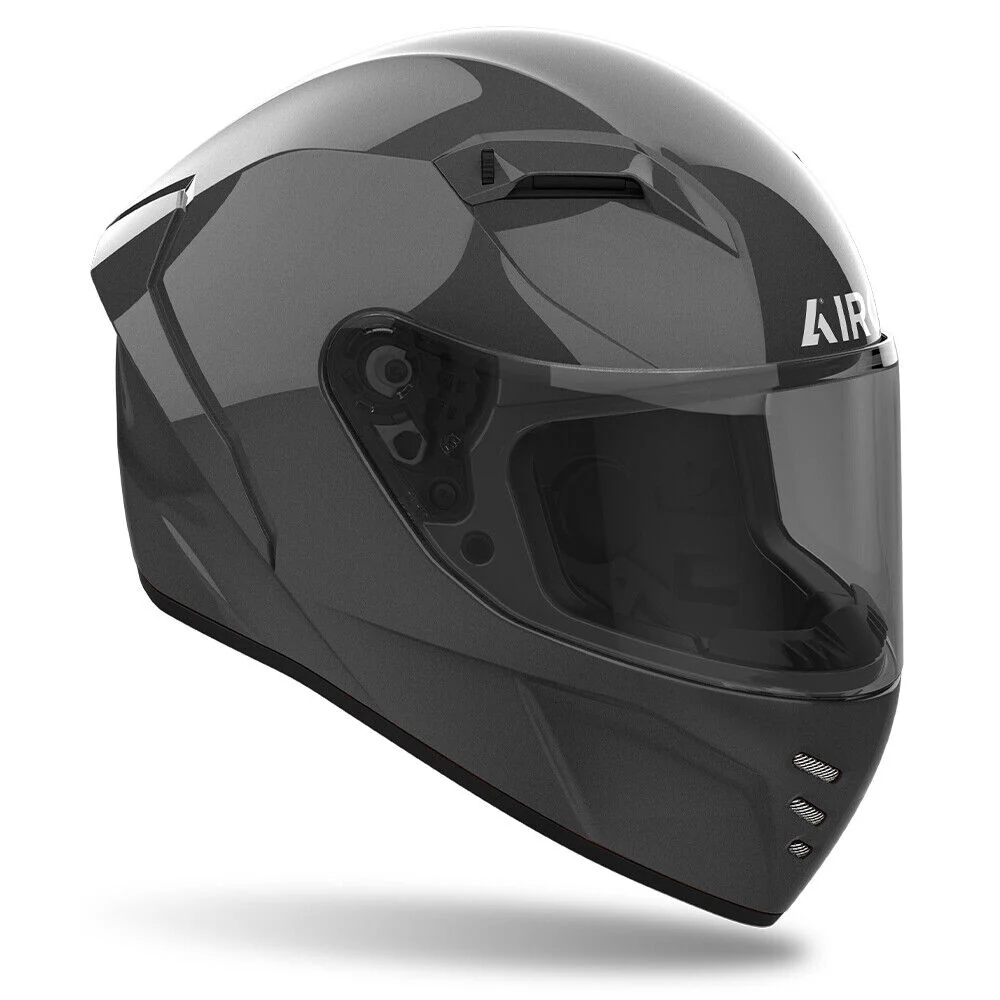 Airoh Road Motorcycle Helmet Connor Anthracite Gloss - Image 4