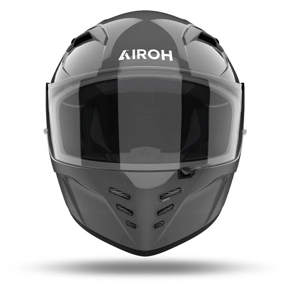Airoh Road Motorcycle Helmet Connor Anthracite Gloss - Image 5