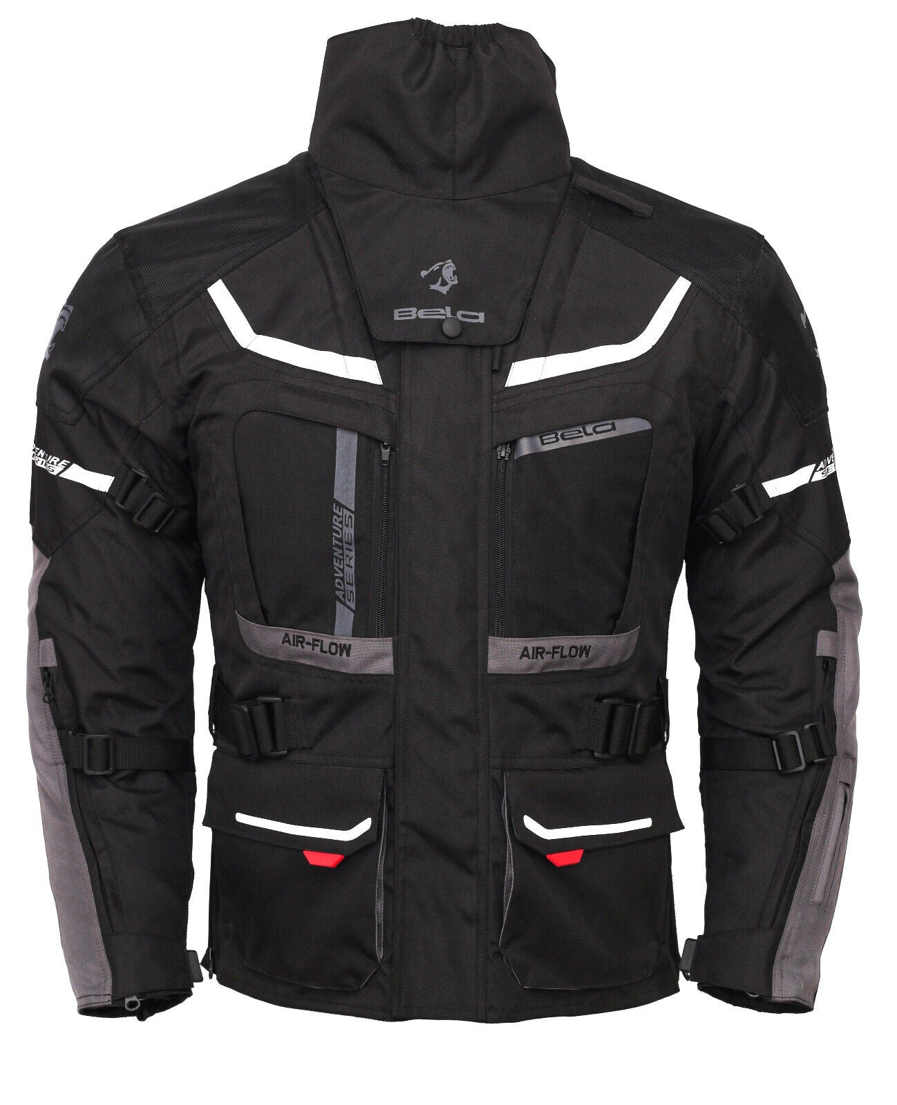 Bela Adventure Touring Motorcycle Motorbike Men Textile Racing Jacket Ce Armored - Image 11