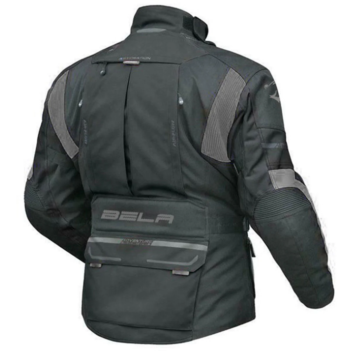 Bela Motorcycle Adventure 3 in 1 Touring Jacket Transformer Black/Anthracite - Image 3