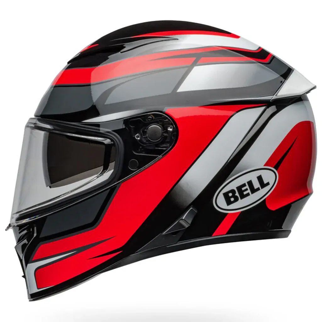 Bell Motorcycle Full Face Lithium MIPS Helmet Podium Blk Red - Image 2