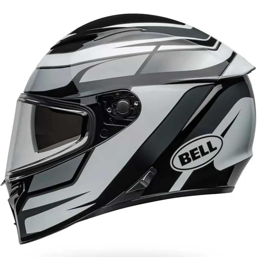 Bell Motorcycle Full Face Lithium MIPS Helmet Podium BLK White - Image 2