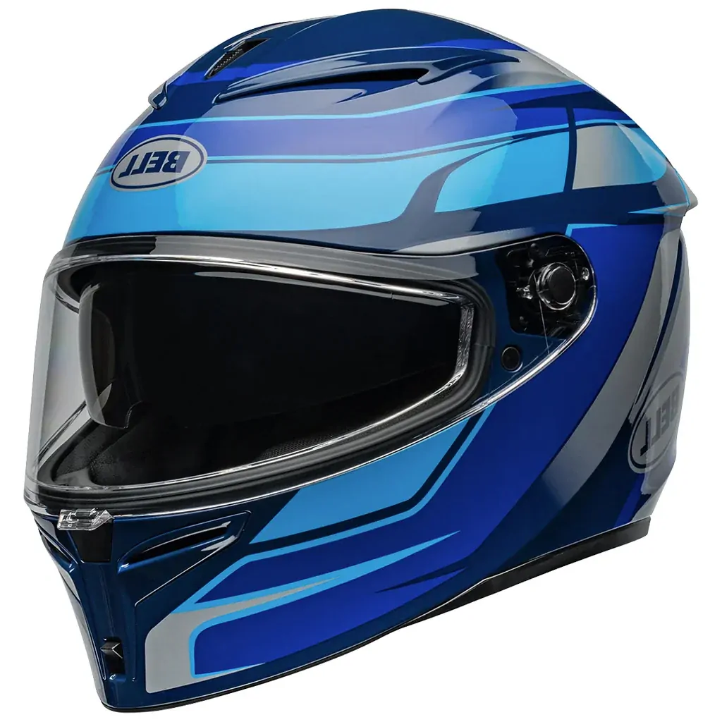 Bell Motorcycle Full Face Lithium MIPS Helmet Podium Blue - Image 2