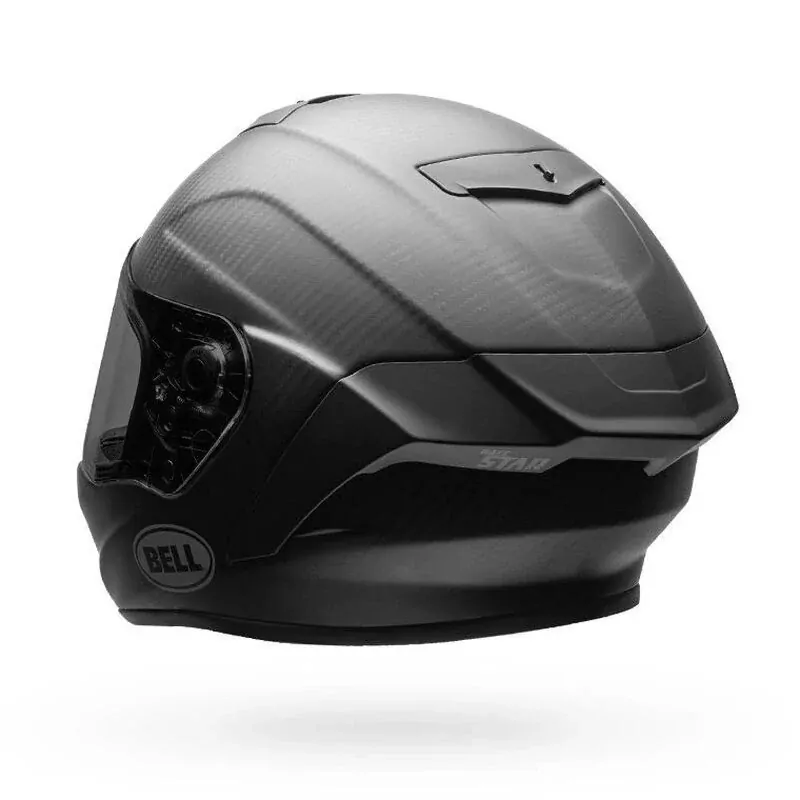 Bell Motorcycle Full Face Race Star DLX Helmet Matt Black - Image 2