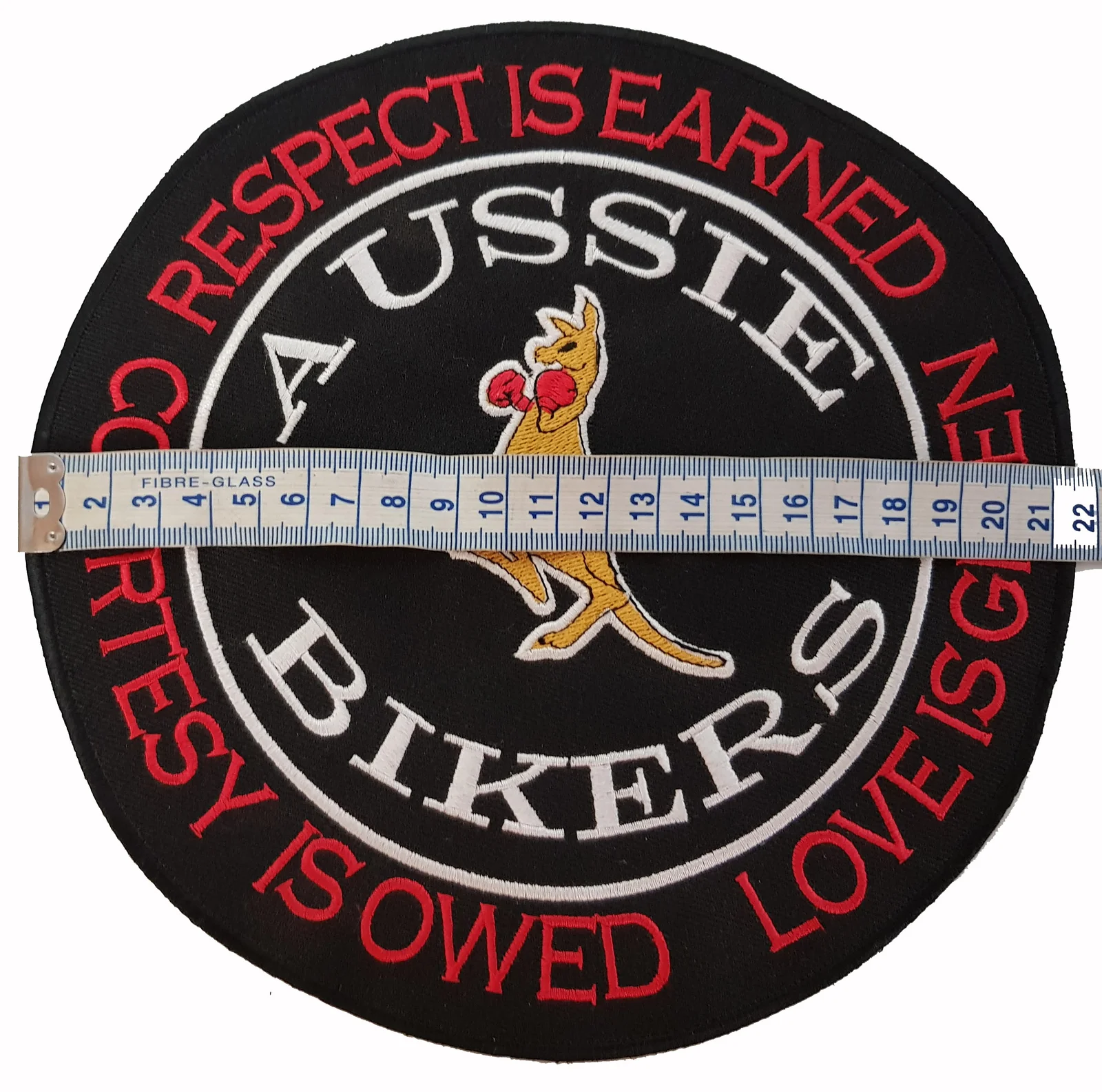 Bikers Gear Australia Aussie Bikers Motorcycle Patch - Image 2
