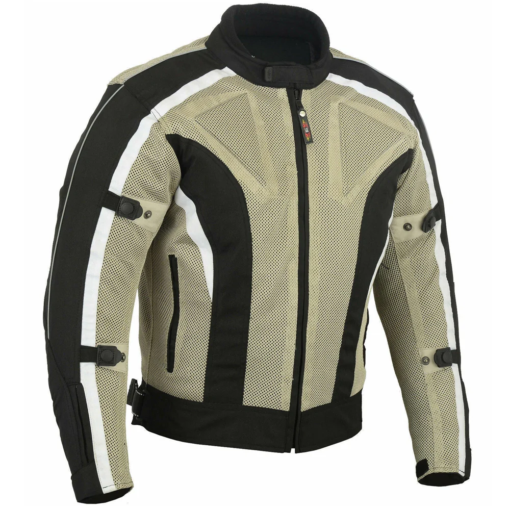 Bikers Gear Australia Chicane Motorcycle Textile Jacket Black/Grey - Image 3