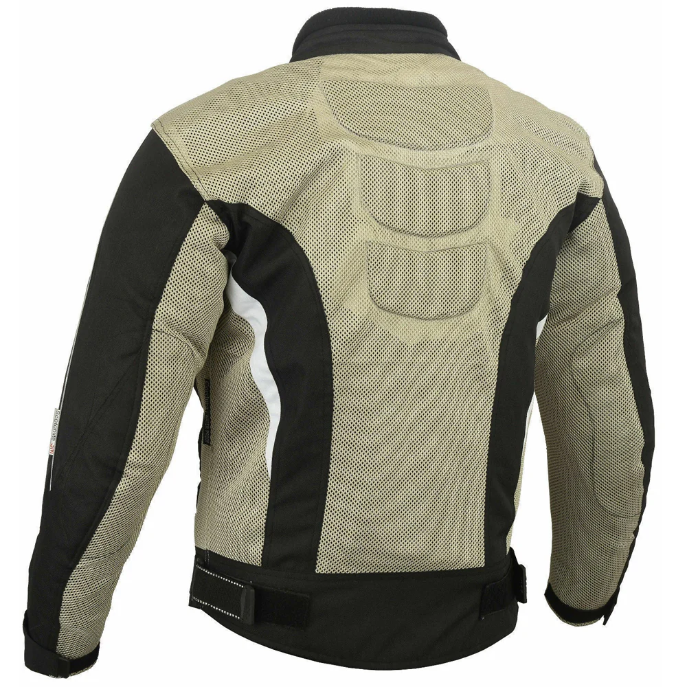 Bikers Gear Australia Chicane Motorcycle Textile Jacket Black/Grey - Image 4