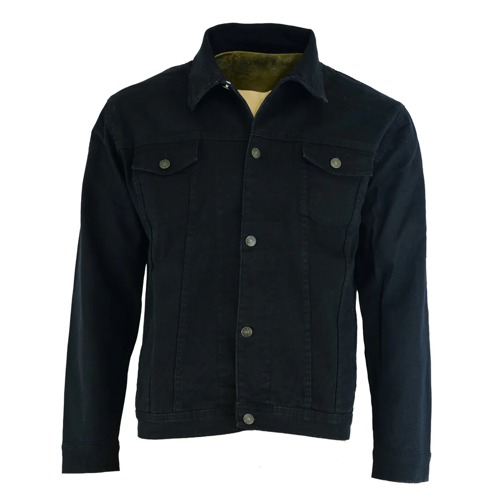 Bikers Gear Australia Jack Motorcycle Kevlar Lined Denim Jacket INC Armour - Image 3