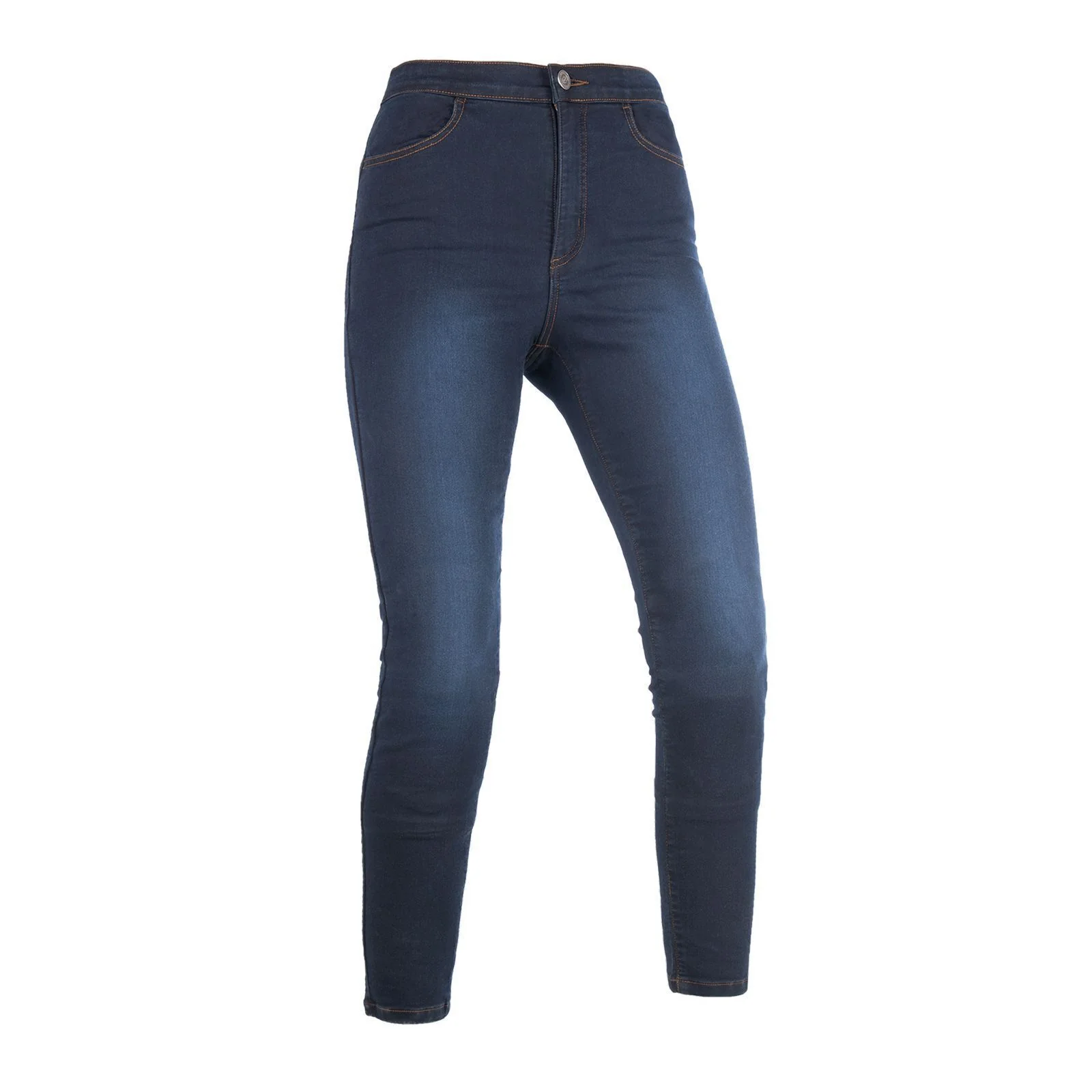 BGA Ladies Super Jegging Motorcycle Protective Lined With Kevlar Jeans Blue - Image 3
