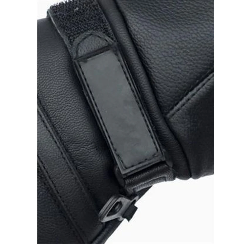 Bikers Gear Australia Leather Long Gauntlet Motorcycle Gloves - Image 5