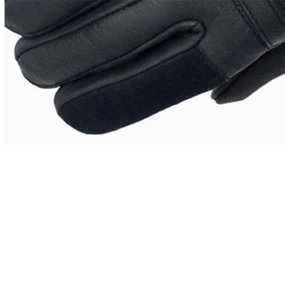 Bikers Gear Australia Leather Long Gauntlet Motorcycle Gloves - Image 7