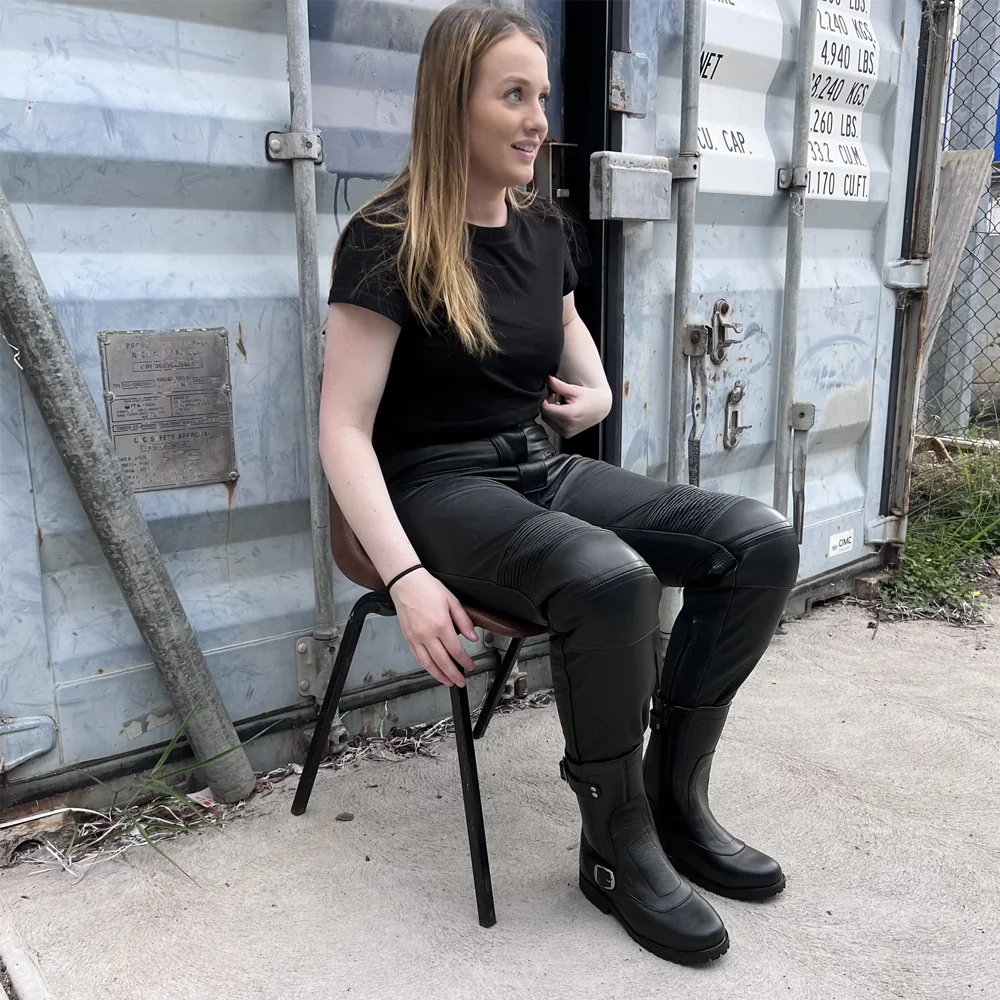 Bikers Gear Australia Women Motorcycle Touring Pants - Image 7