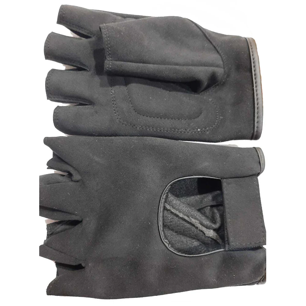 Bikers Gear Australia Moose Fingerless Motorcycle Gloves Brown - Image 3