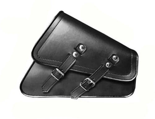 BGA Revolution Harley Sportster RIGHT Side Swingarm Leather Bag