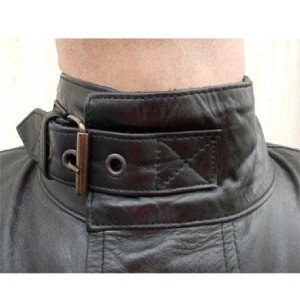 Bikers Gear Australia Trail Master Waxed Motorcycle Leather Jacket Black - Image 5