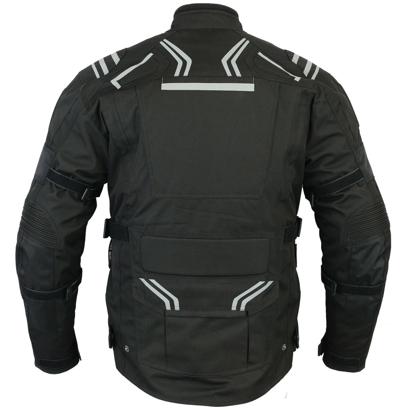 Bikers Gear Australia Velocity WP Motorcycle Textile Jacket Black - Image 3