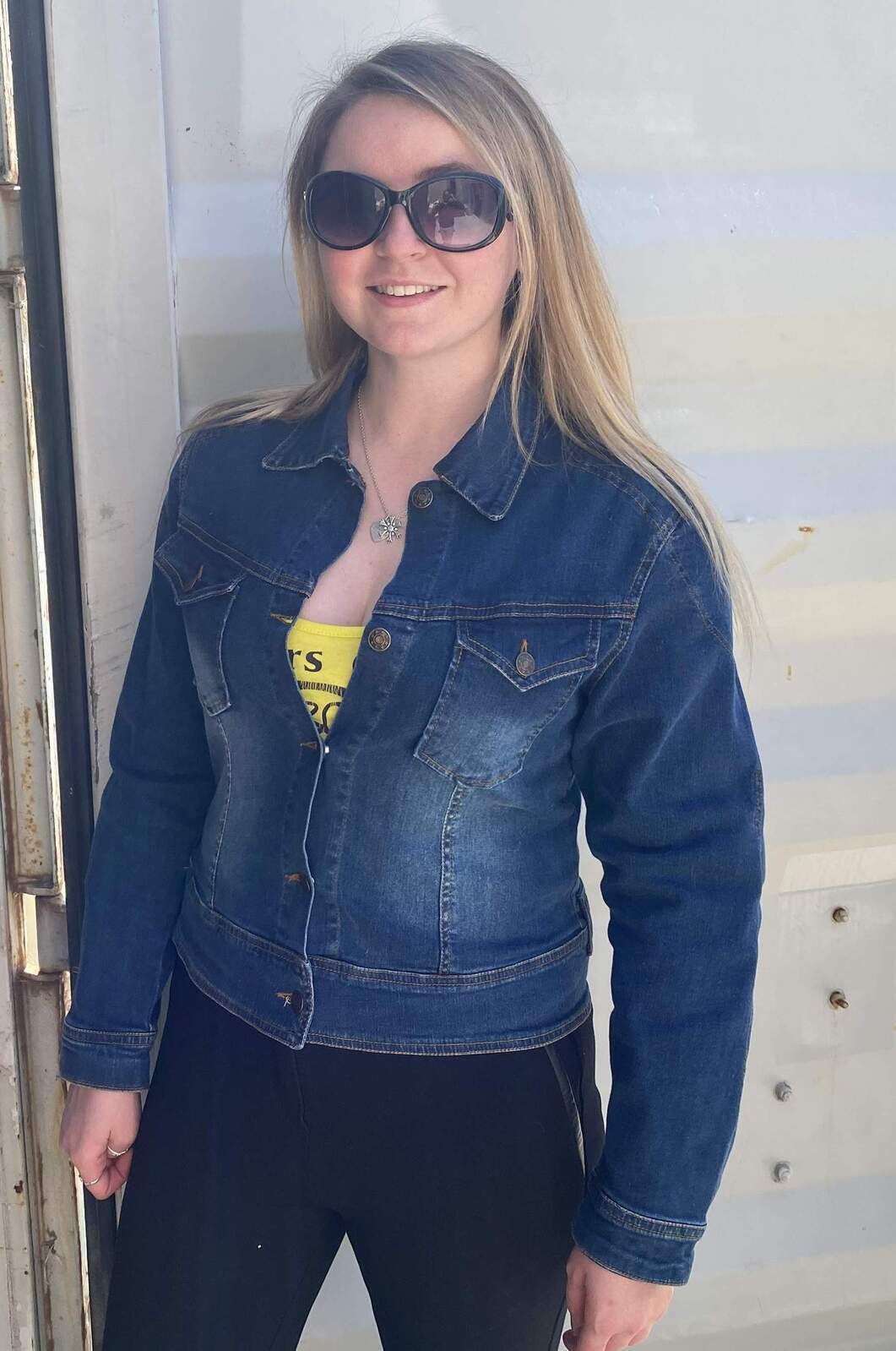 BGA Vixen Women's Protective Denim Jacket Blue Kevlar Lined - Image 6