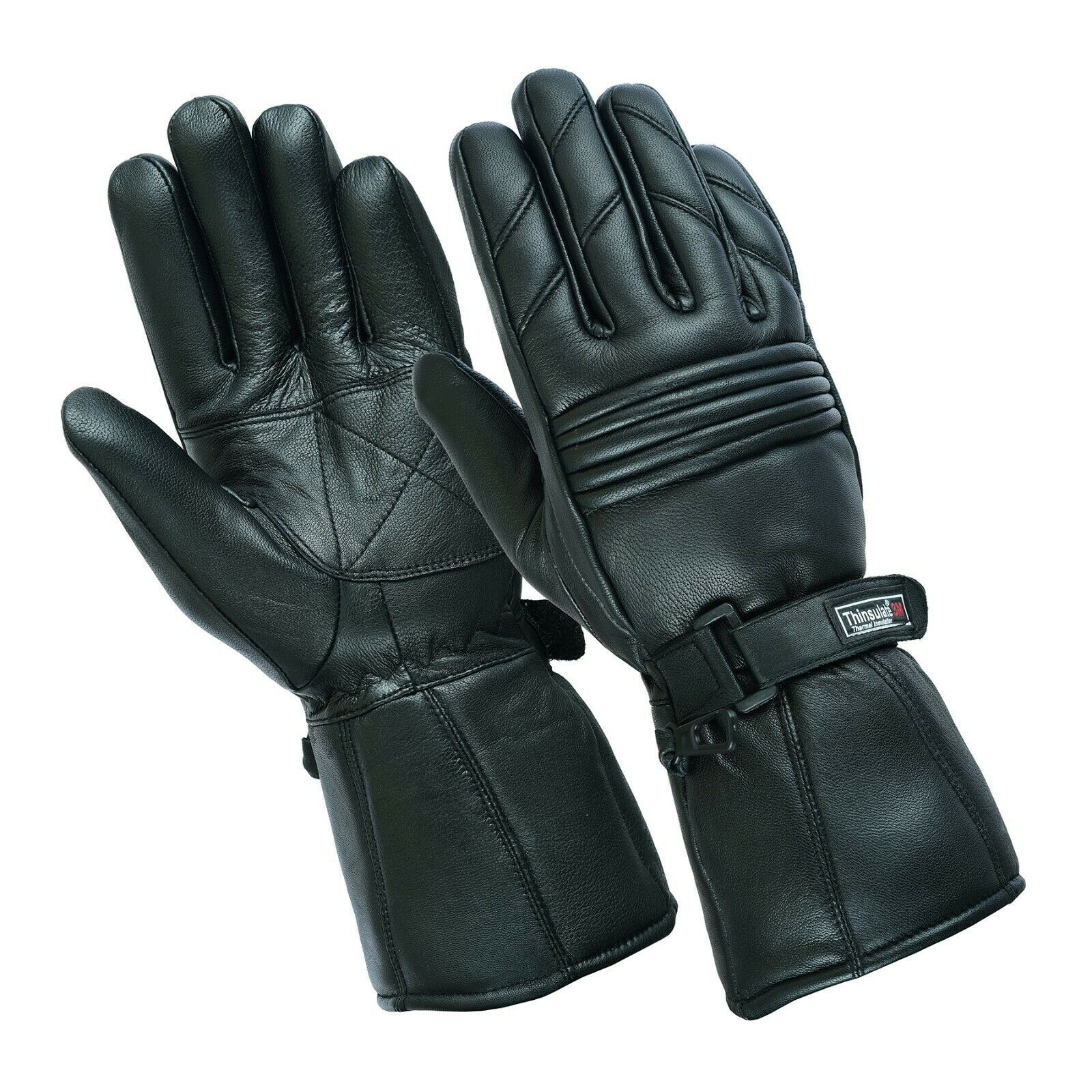 Bikers Gear Australia Volcano WP Leather Biker Gloves - Image 4