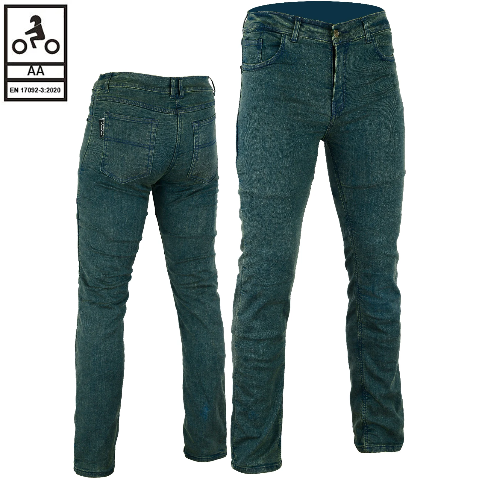 Bikers Gear Australia Men Vintage Motorcycle Kevlar Jeans