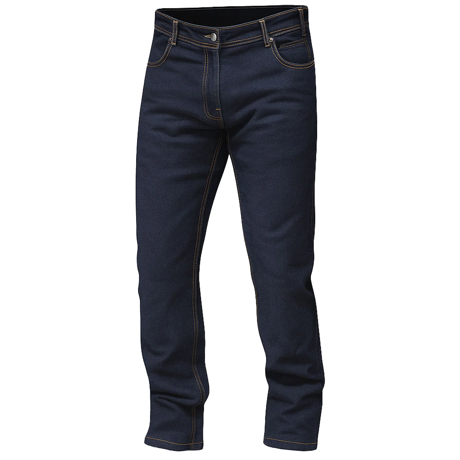 Bikers Gear Australia Mens Motorcycle Cordura Denim jeans Blue - Image 2