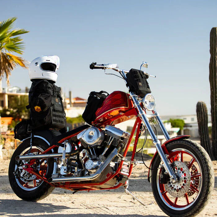 Biltwell Gringo SV ECE Retro Motorbike Helmet - Image 13