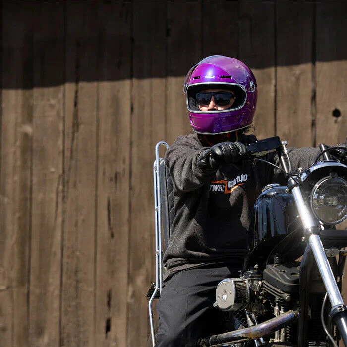 Biltwell Gringo SV ECE Retro Motorbike Helmet - Image 25