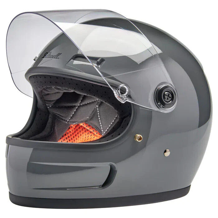 Biltwell Gringo SV ECE Retro Motorbike Helmet - Image 3