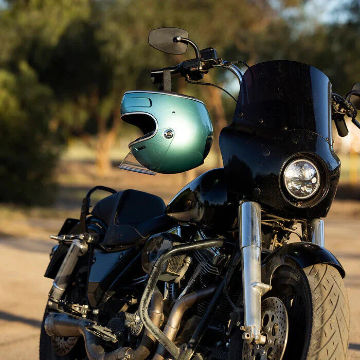 Biltwell Gringo SV ECE Retro Motorbike Helmet - Image 41