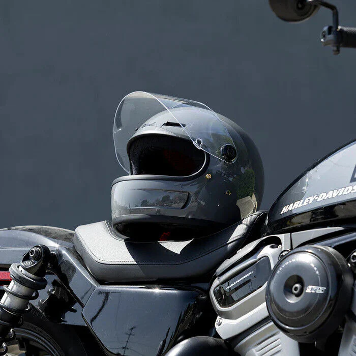 Biltwell Gringo SV ECE Retro Motorbike Helmet - Image 8