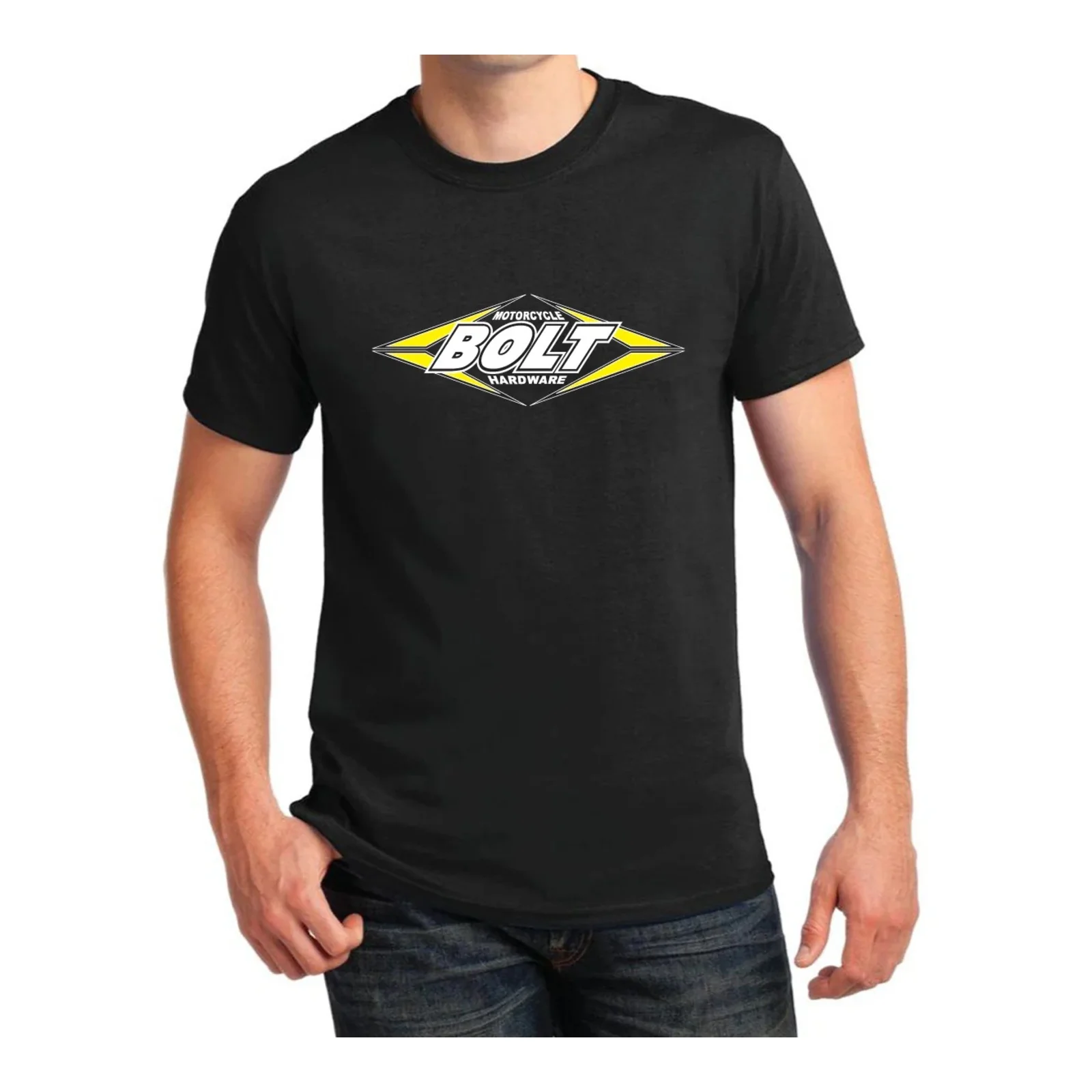 Bolt Lefty Loosey Righty Tighty T-Shirt - Black (L) - Image 2