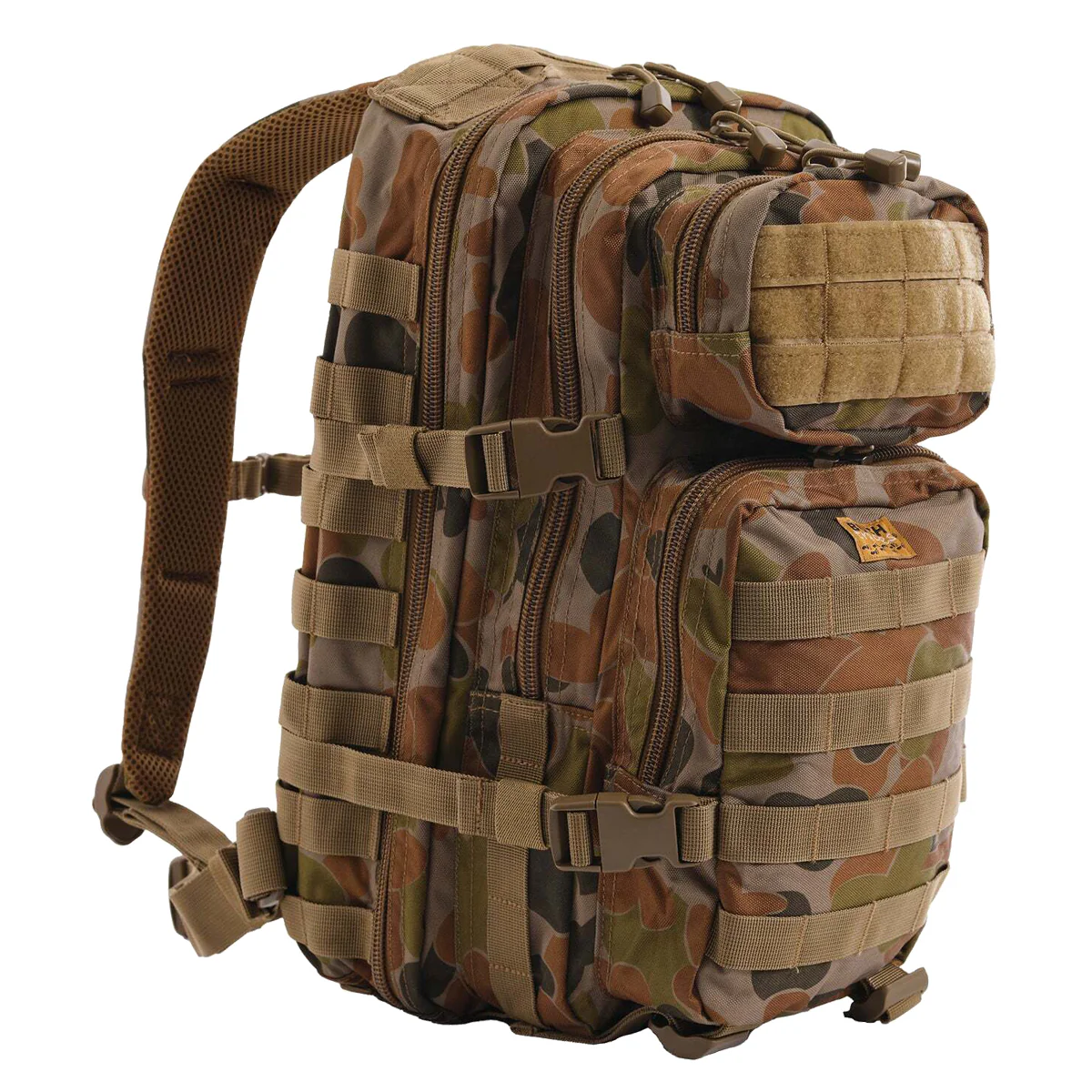 Bush Tracks Assault 2 Molle Back Pack 2 Camo 30L