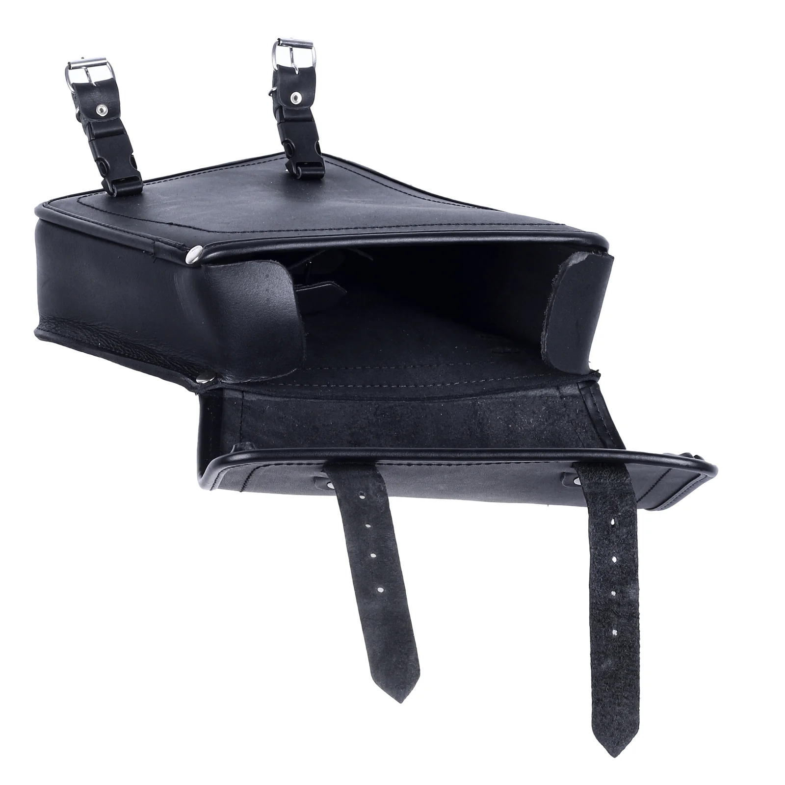 BGA Roll Out Harley Softail Swingarm RIGHT Side Leather Bag - Image 2