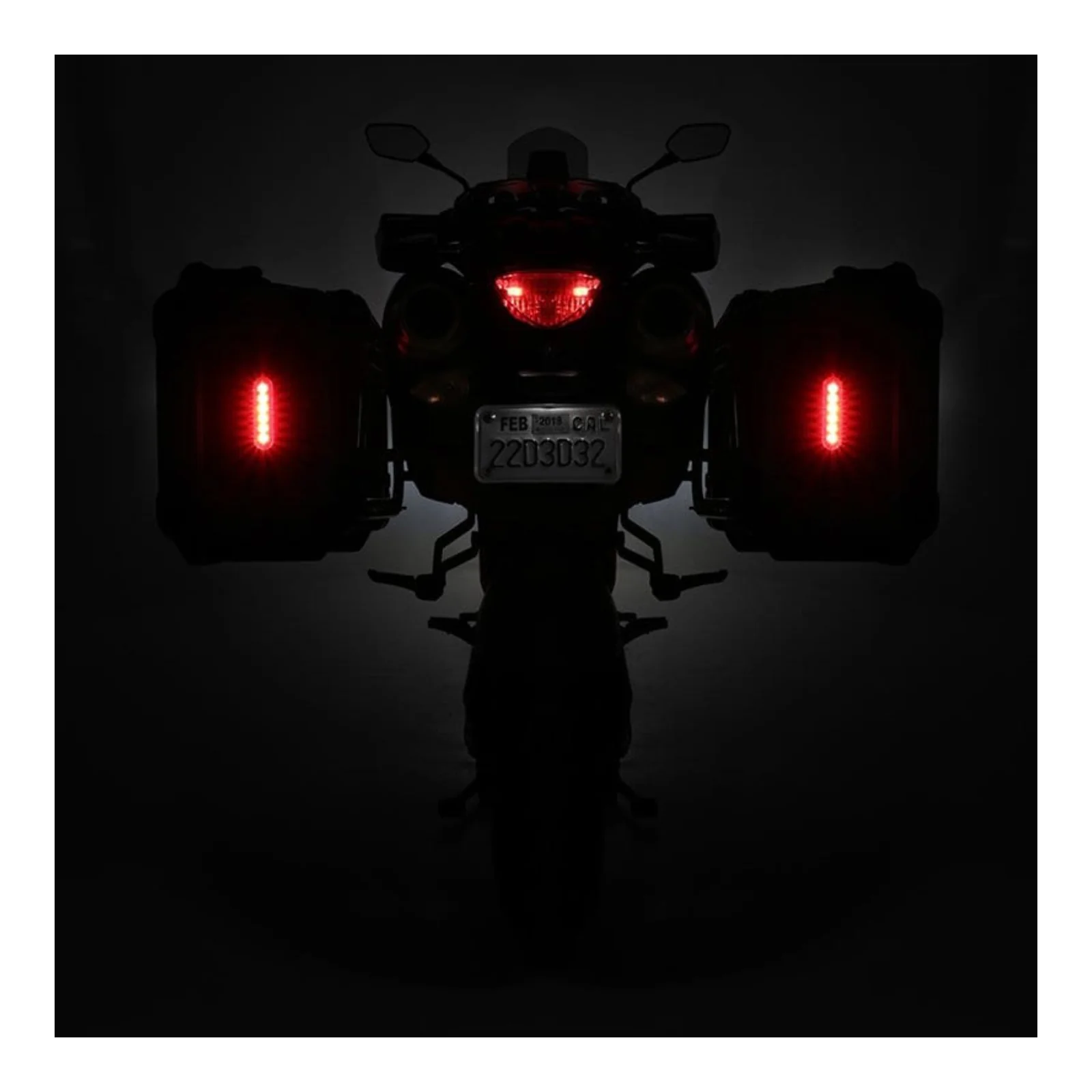 Denali B6 LED Brake Light Module - 6 LEDs Red 12V - Image 4