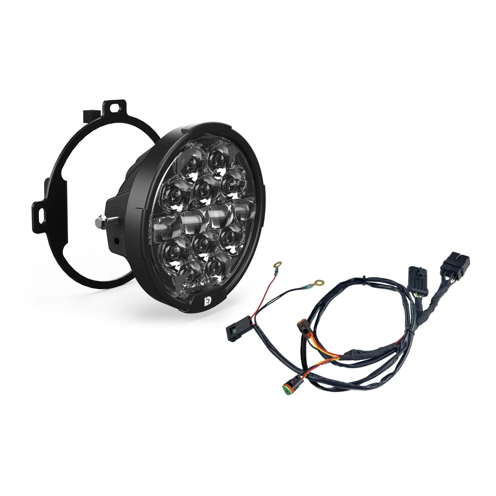 Denali HD Street Glide Head Light Packaged Kit - Image 12